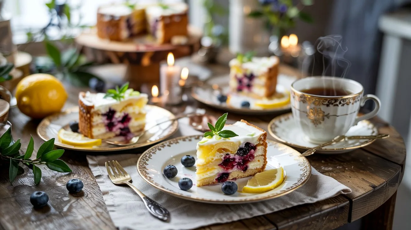 Lemon Blueberry Cake